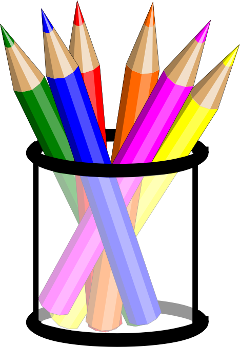 colored pencils