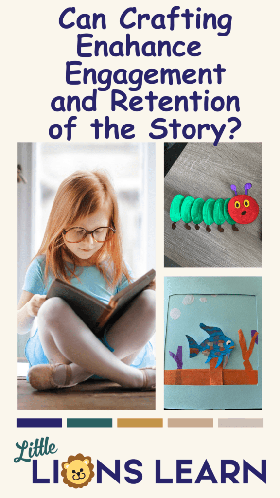 crafting can help children remember stories.