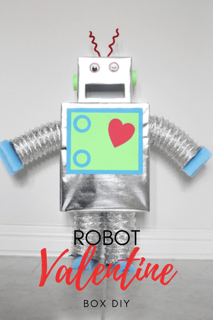 robot valentine box
