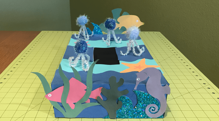 under the sea valentine box