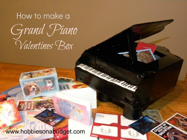 grand piano valentine box