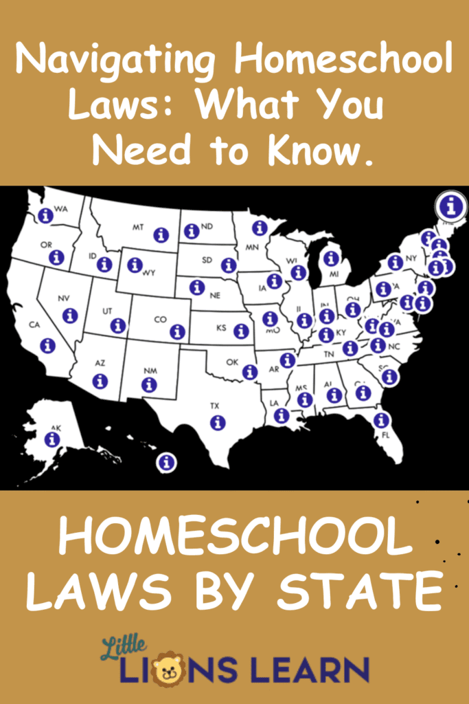 homeschool laws by state for online homeschool community