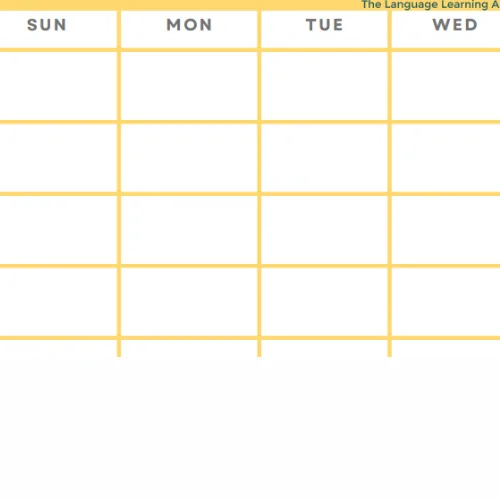 Take Care of Me Calendar