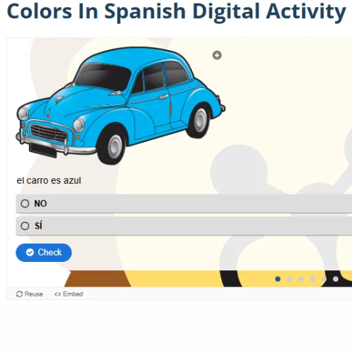 Colors in Spanish