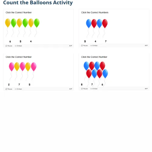 Count the Balloons