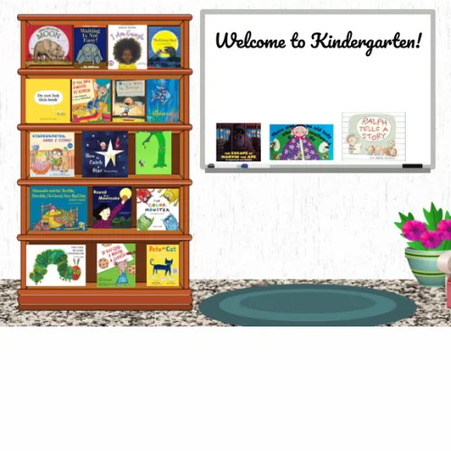 Kindergarten Book Shelf
